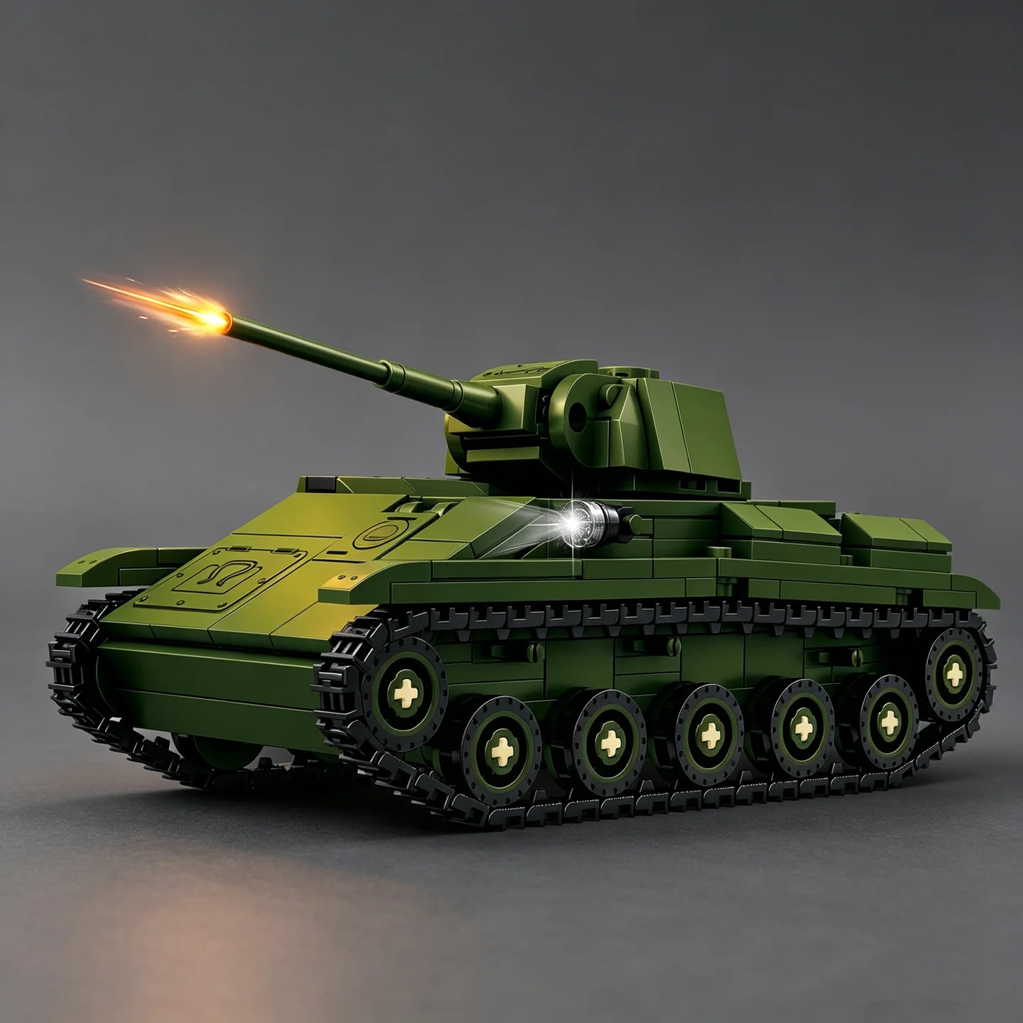 Wojskowy radziecki lekki czołg – Lego Compatible Military Tank recenzja i cena