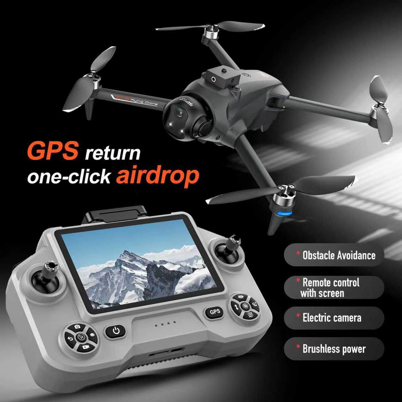 Dron YL059 FPV GPS Quadcopter  – Fpv Brushless Rc Drone 4K recenzja i cena