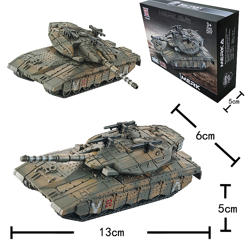 Model czołgu Merkava izraelski – Lego Compatible Military Tank recenzja i cena