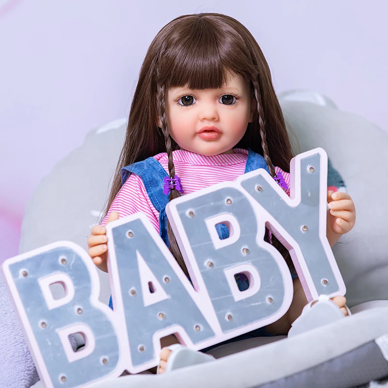 50CM Całe Ciało Silikonowa Lal – Reborn Baby Doll Silicone Realistic recenzja i cena