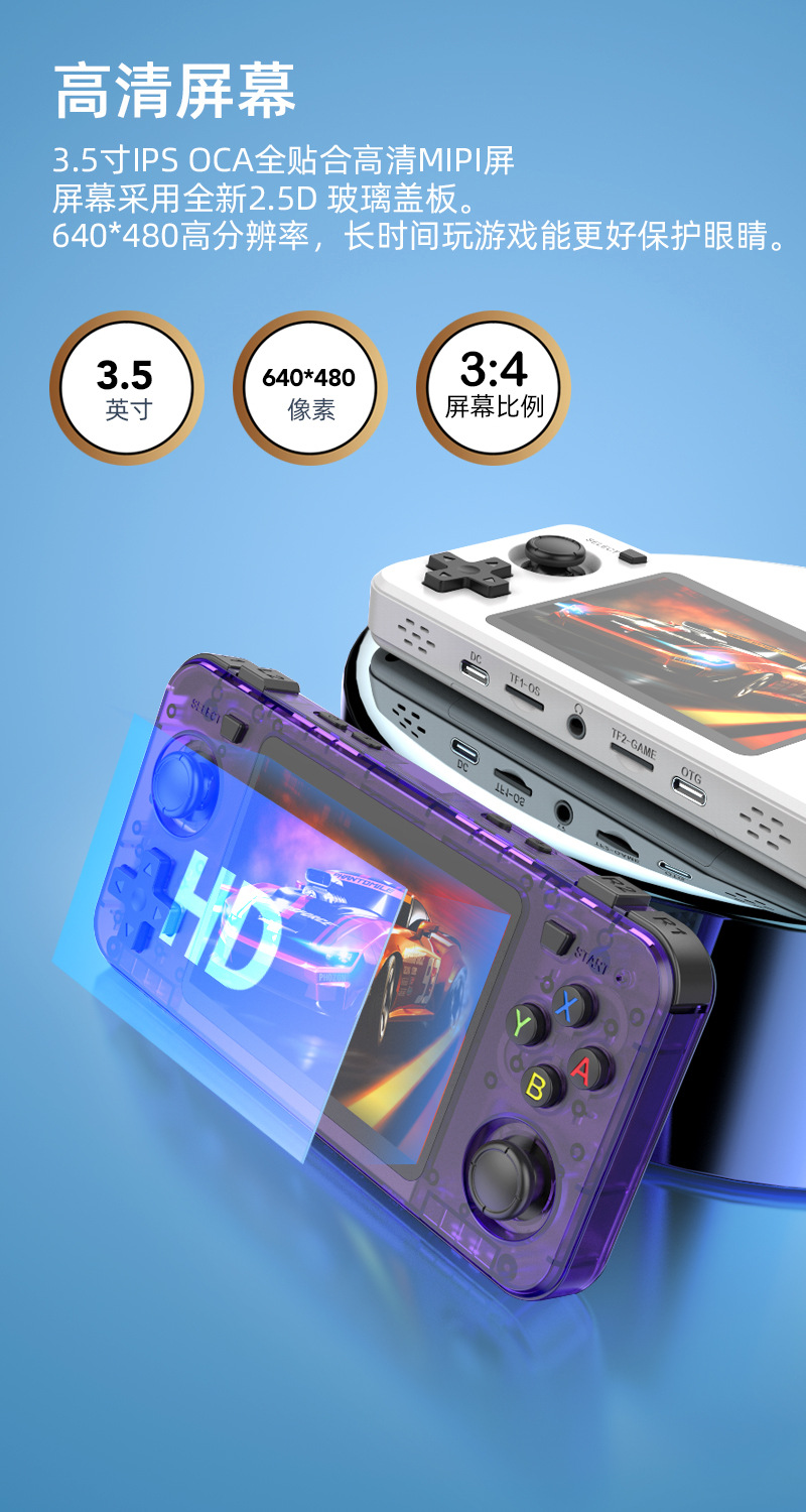 Nowa konsola przenośna R36H Re – Retro Handheld Game Console R36S recenzja i cena