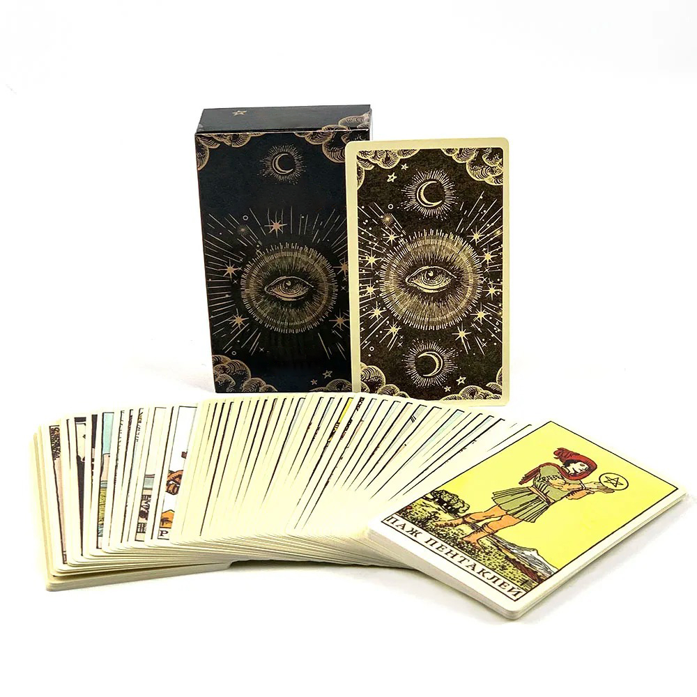 Rosyjskie Karty Tarota - Edycj – Tarot Cards Deck With Guidebook recenzja i cena