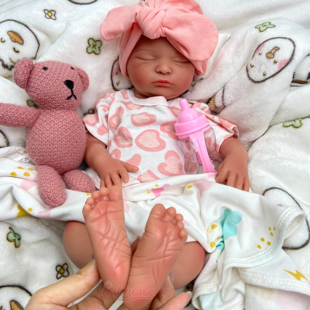 18-calowa, zmywalna silikonowa – Reborn Baby Doll Silicone Realistic recenzja i cena